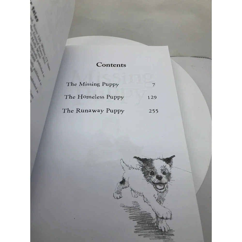 The Missing Puppy and other Tales Pet Rescues, Holly Webb paperback 3 Books in 1